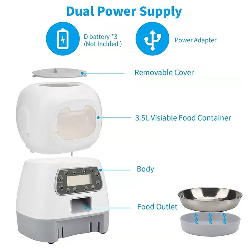 Fur Baby Fun™ Deluxe SmartFeeder