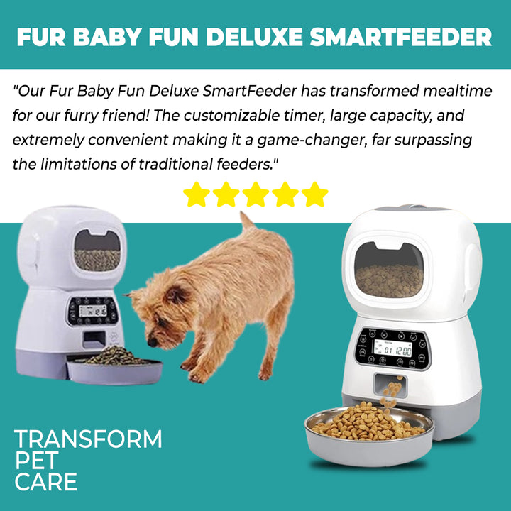 Fur Baby Fun™ Deluxe SmartFeeder